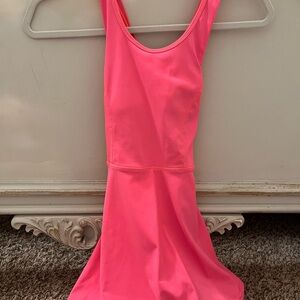 Kids Pink dress (has shorts underneath)